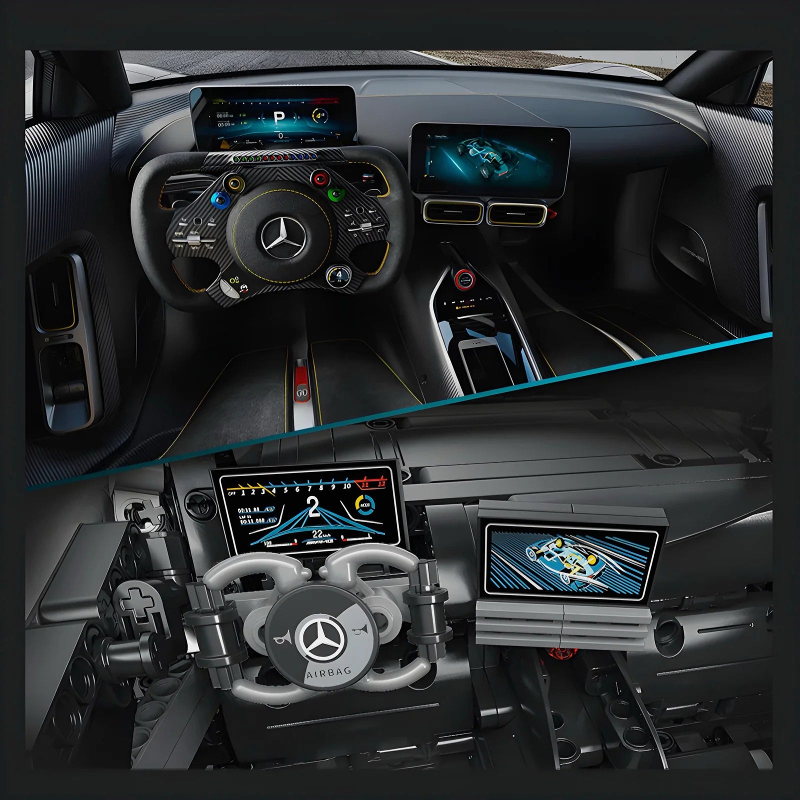 Mercedes-AMG One | 3296pcs