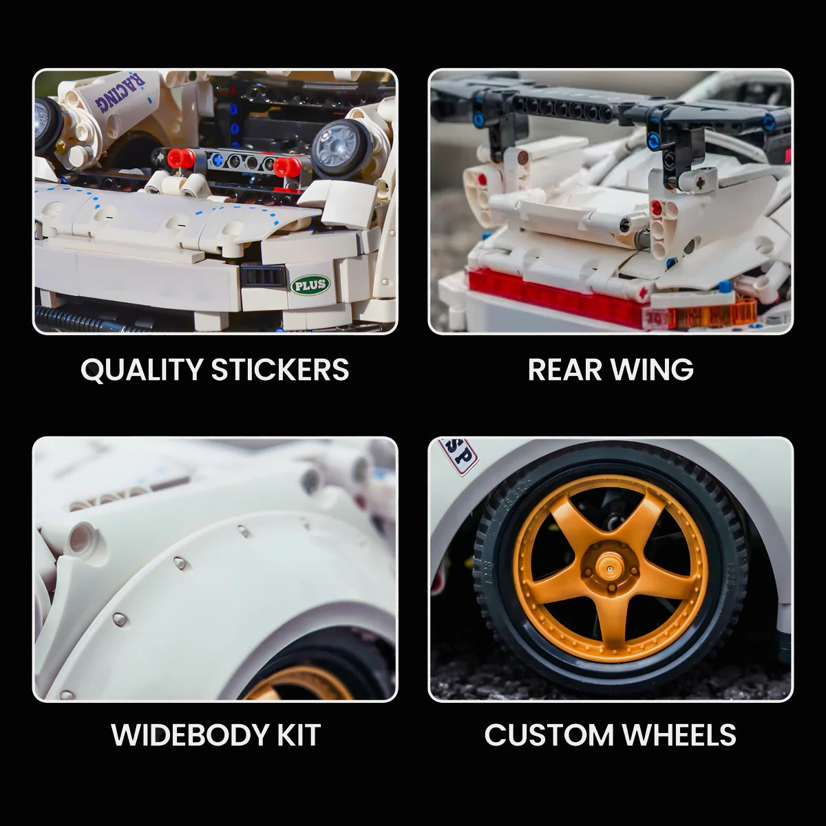 Remote Controlled GT2 RS Widebody | 2126pcs