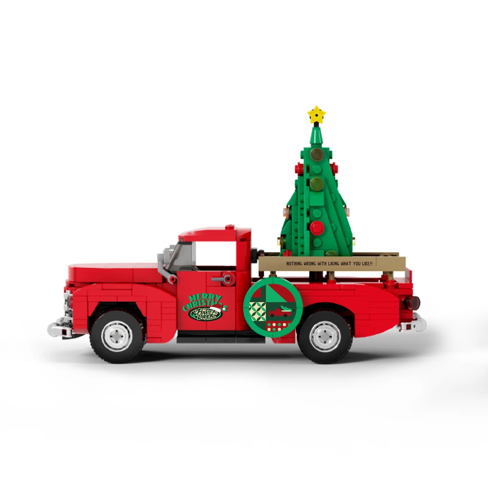 Christmas Pickup Truck | 612pcs
