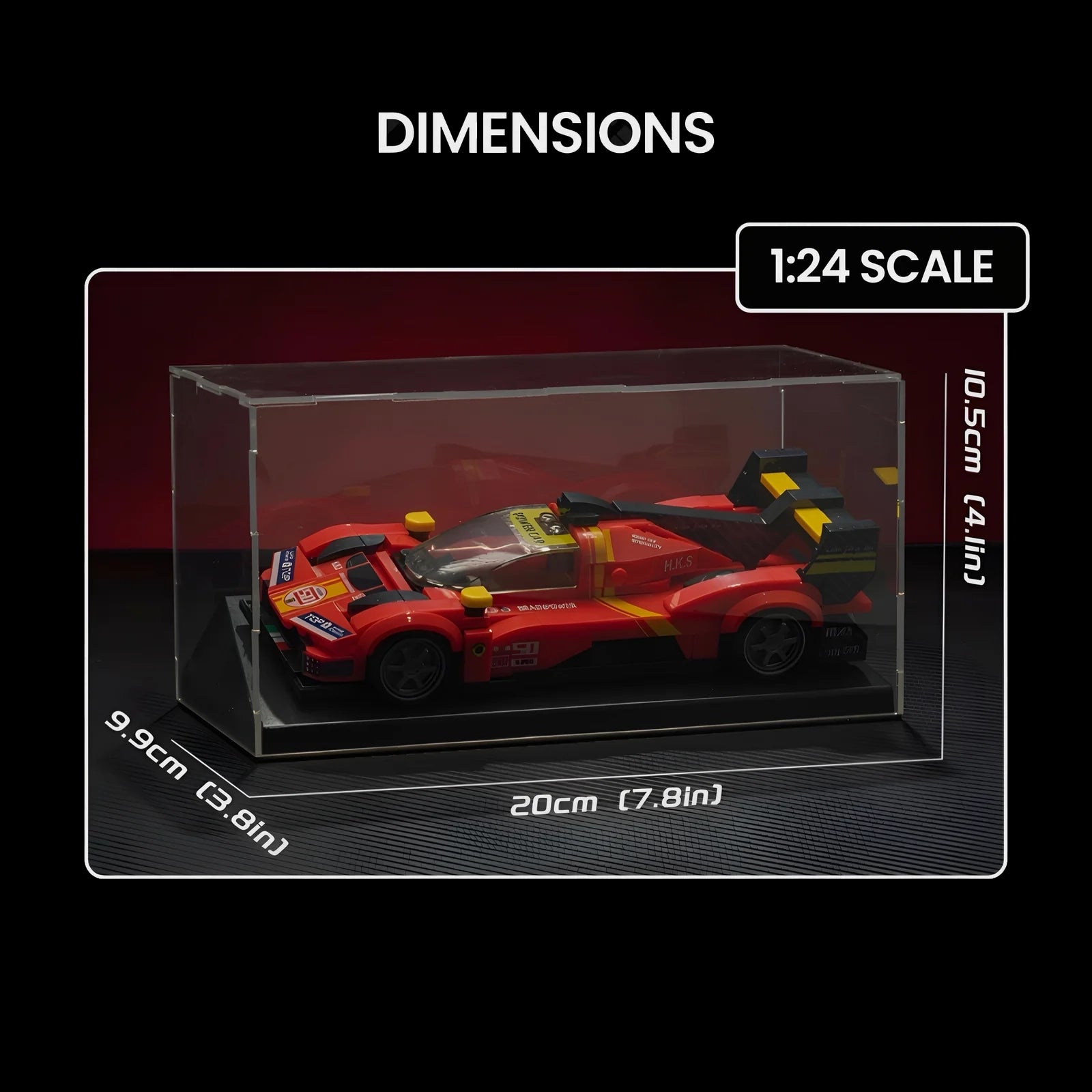 499P Le Mans Hypercar | 312pcs
