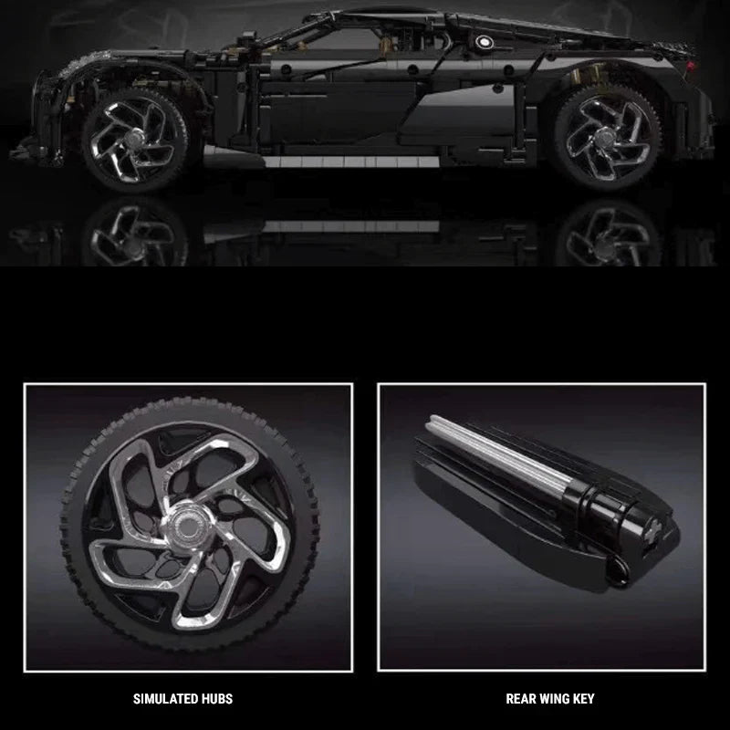 The Black Mamba Hypercar | 4687pcs