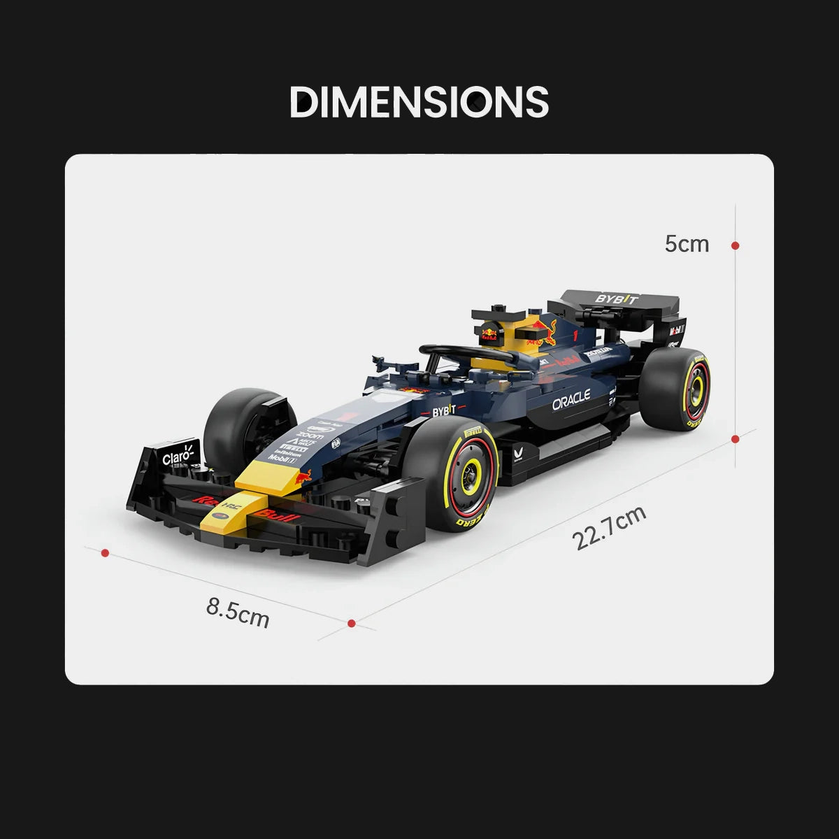 Oracle Red Bull Racing RB19 | 334pcs