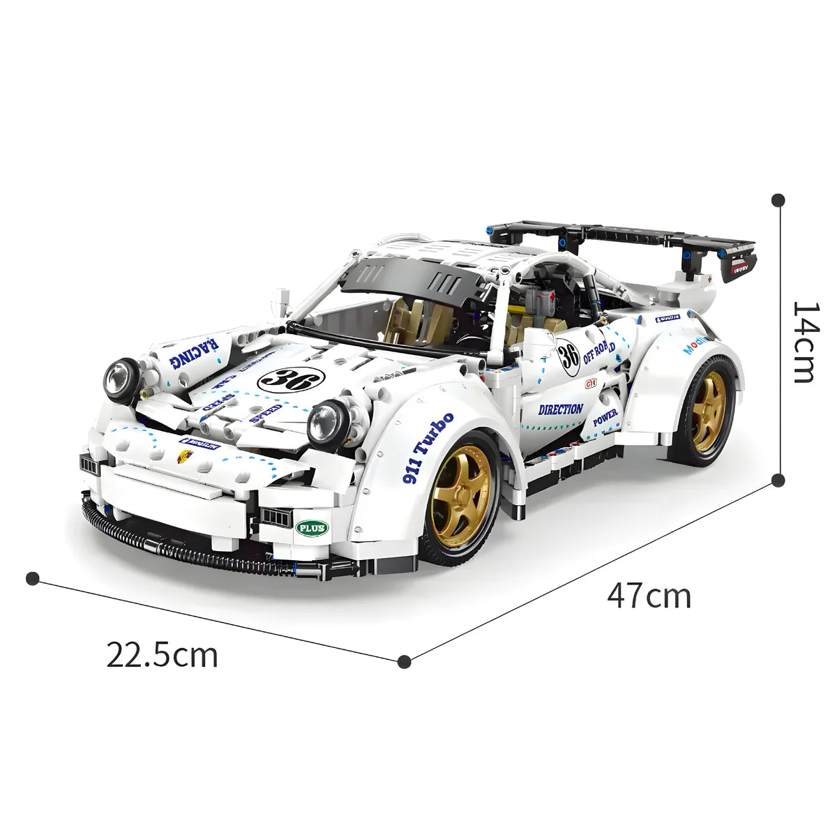 Remote Controlled GT2 RS Widebody | 2126pcs
