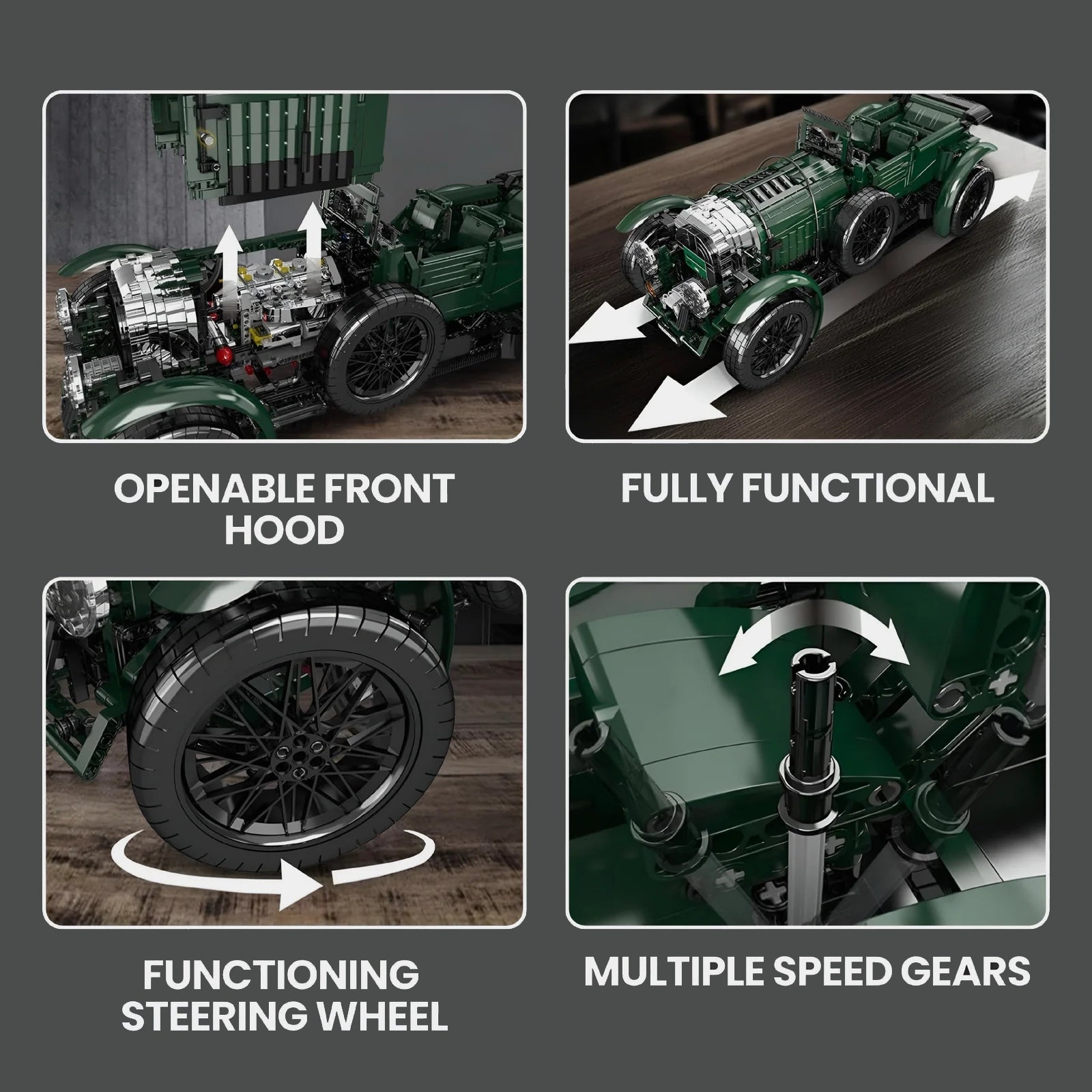 Classic British Blower | 3918pcs