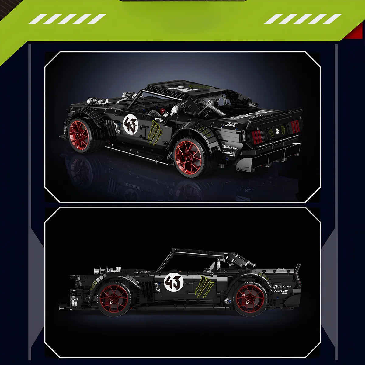 Ken Block's 1400HP Hoonicorn | 3202pcs