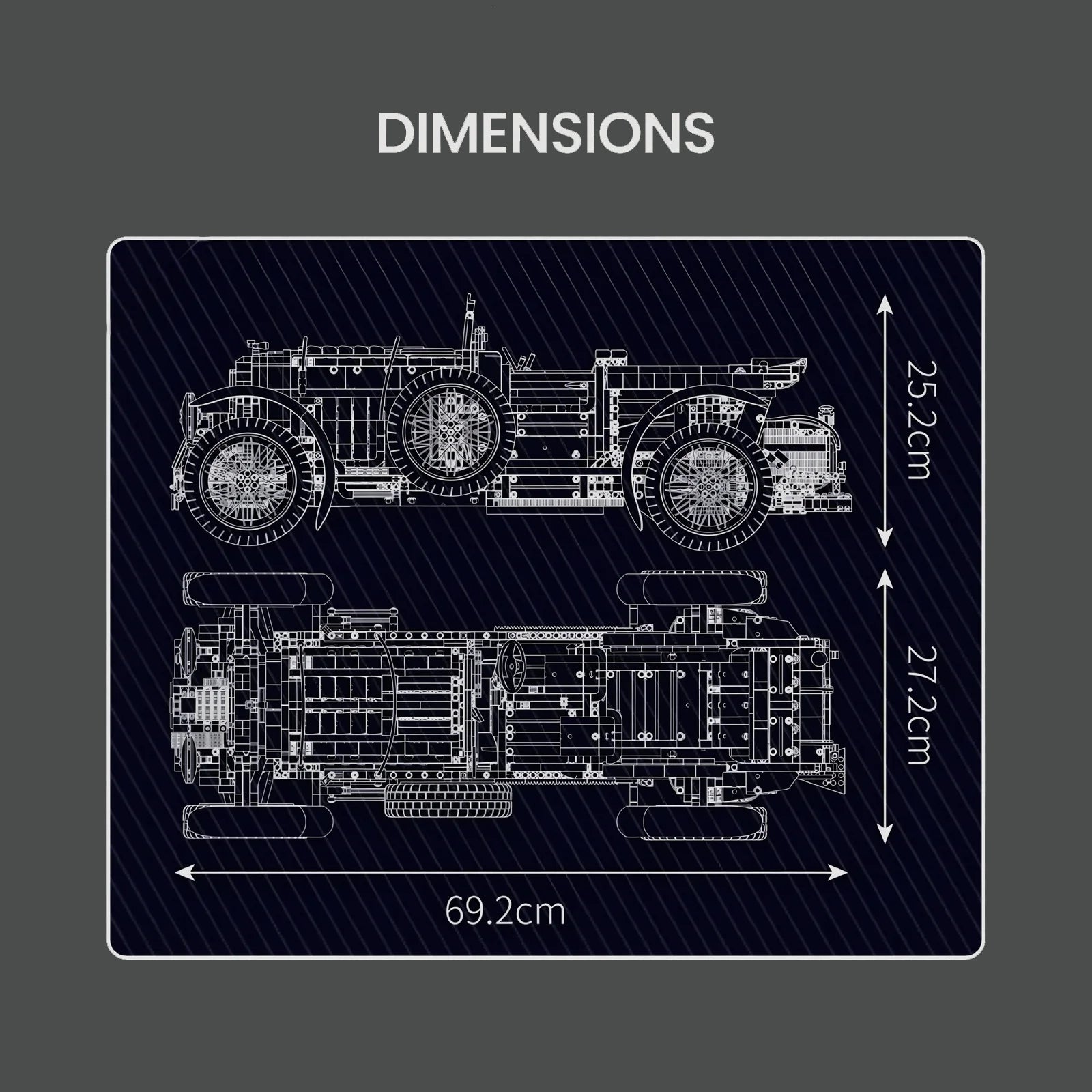 Classic British Blower | 3918pcs