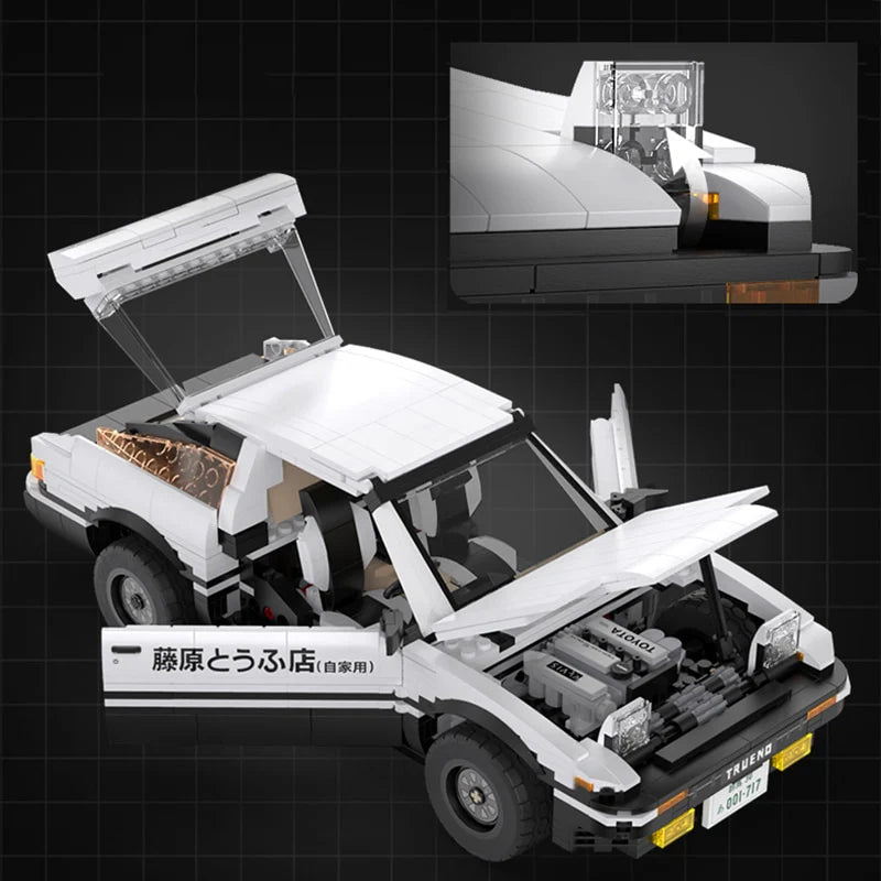 Initial D Toyota AE86 | 1324pcs
