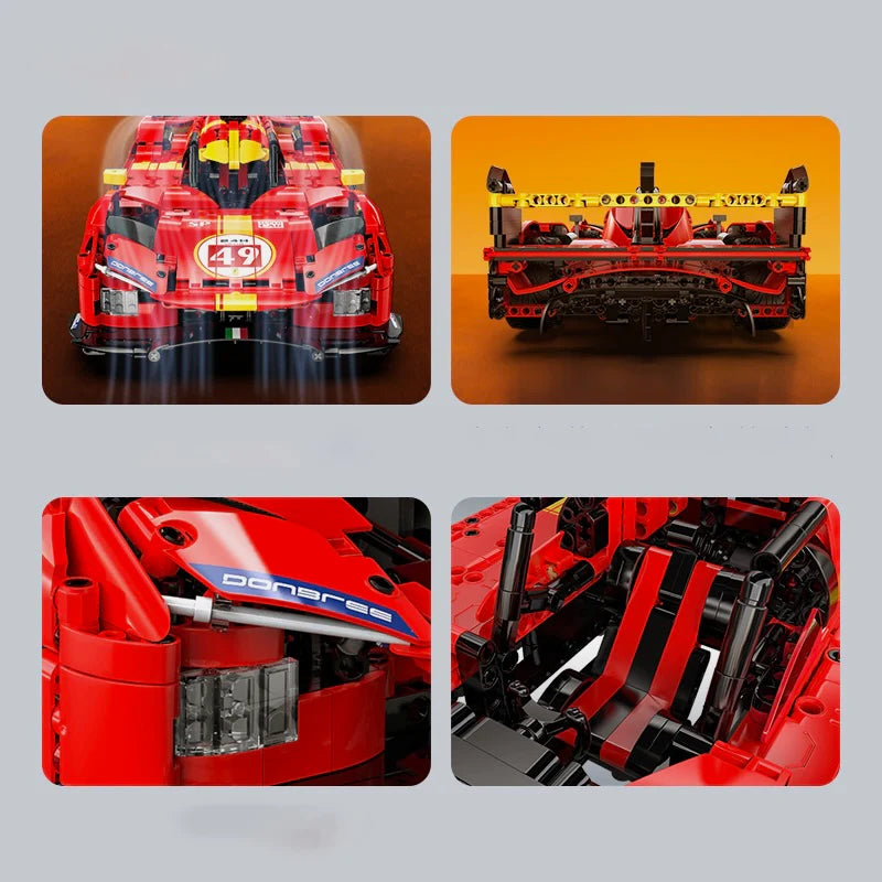 499P Le Mans Hypercar | 1518pcs