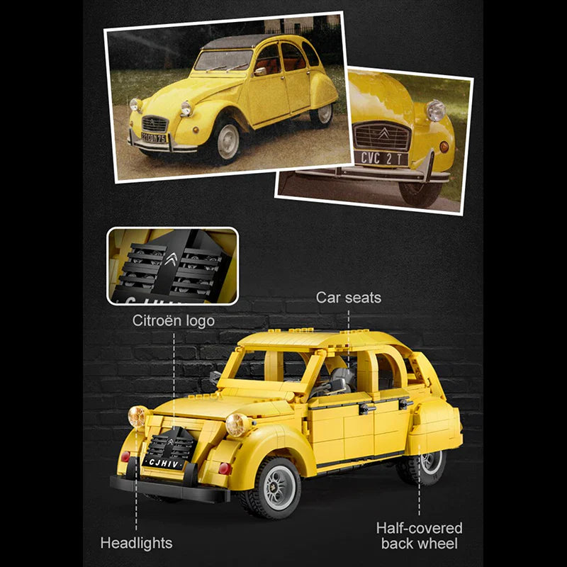 Citroën 2CV | 1238pcs