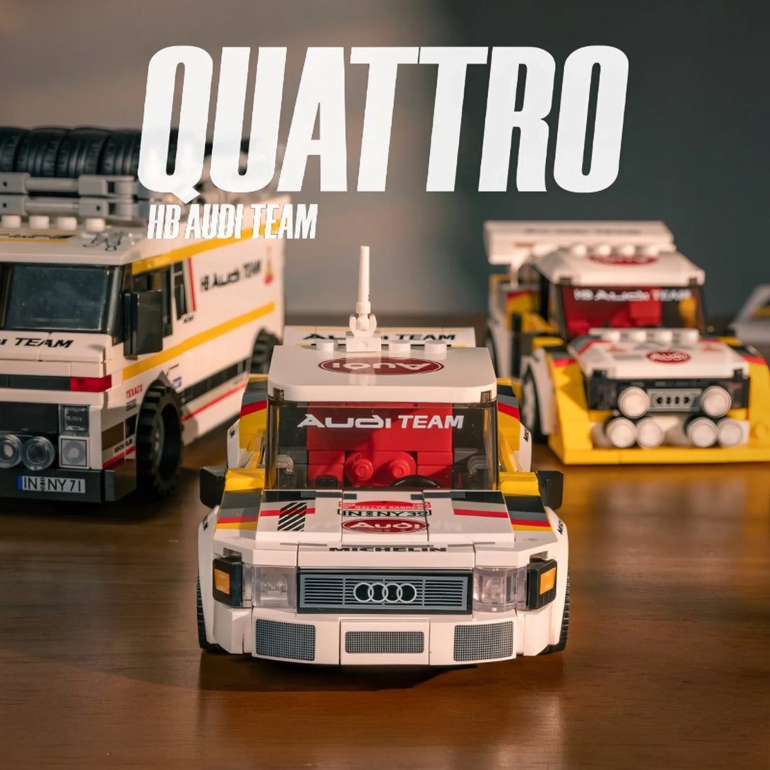 HB Audi WRC Team Bundle | 1362pcs