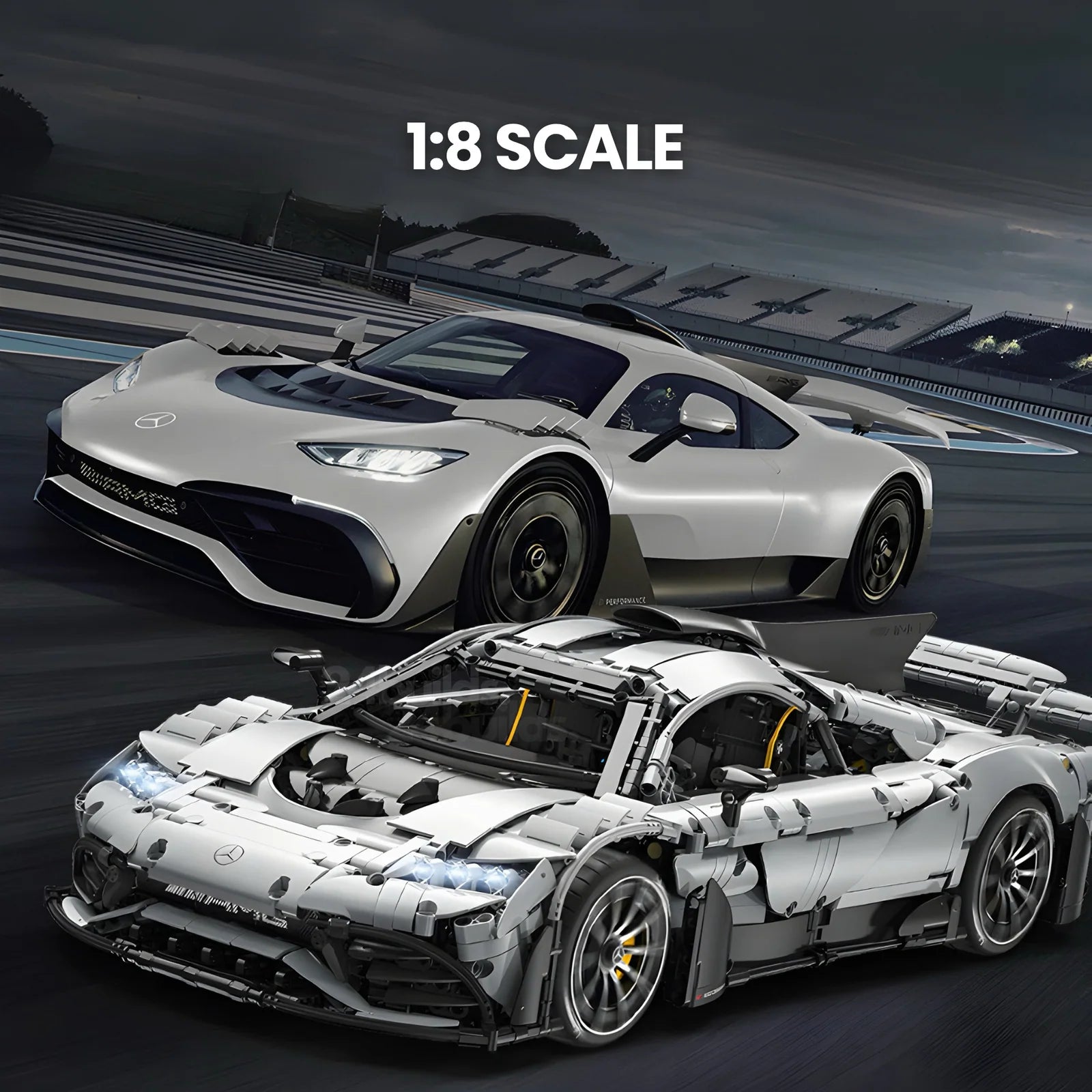 Mercedes-AMG One | 3296pcs
