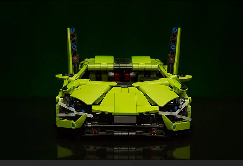 Green Lamborghini