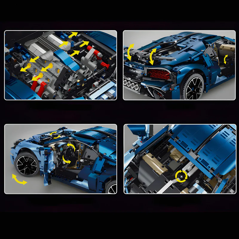 Bugatti Chiron | 3728pcs