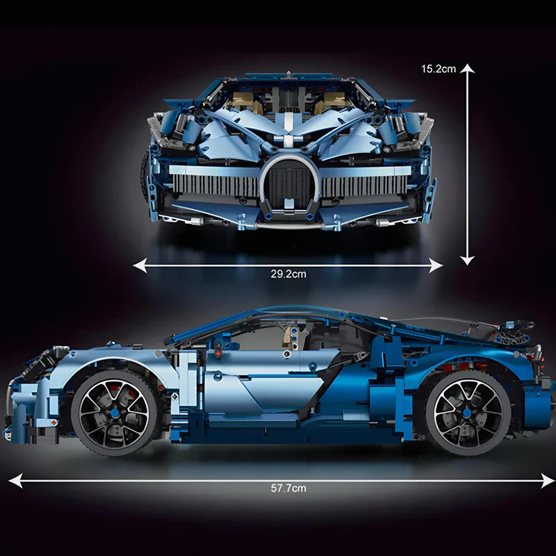 Bugatti Chiron | 3728pcs