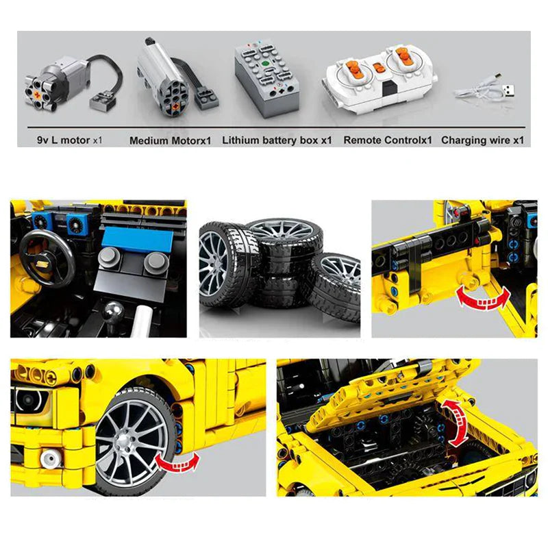 Remote Controlled American Muscle | 1098pcs